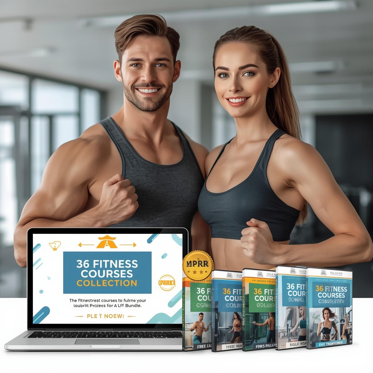 36 Fitness Courses Collection with PLR & MRR Rights - Image 6