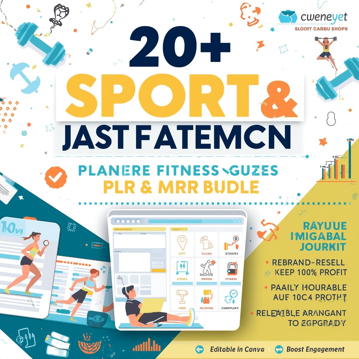 Fitness Planners PLR MRR Bundle Resell Rights - Image 6