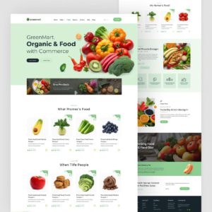 GreenMart – Organic & Food WooCommerce WordPress Theme download