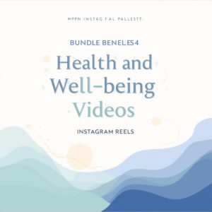 MRR Health and Well-being Videos Bundle, Faceless Marketing Instagram Reels PLR Video