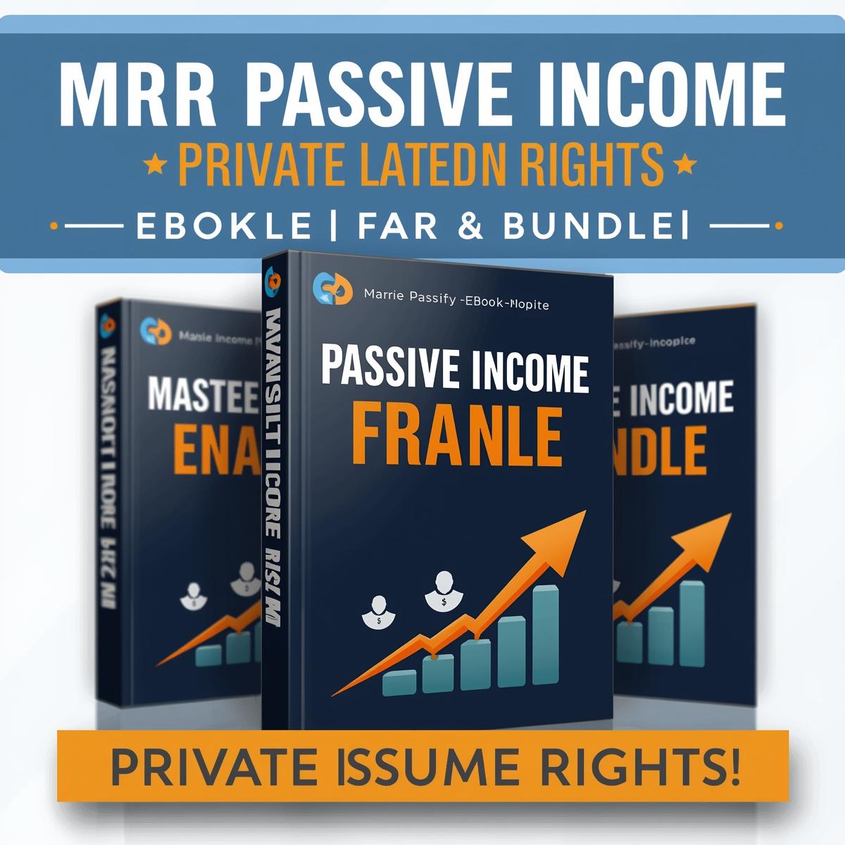 MRR Passive Income eBook Bundle, master resell rights, private label rights, plr ebook - Image 6