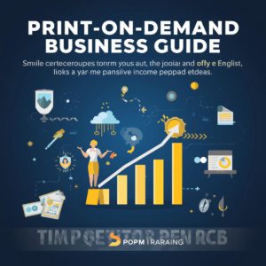 Print On Demand Business Guide | DFY POD eBook | Earning Passive Income on Auto-Pilot