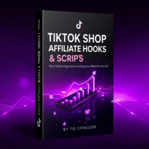TikTok Shop Affiliate Hooks and Scripts | Monetize TikTok | MRR & PLR | 2025