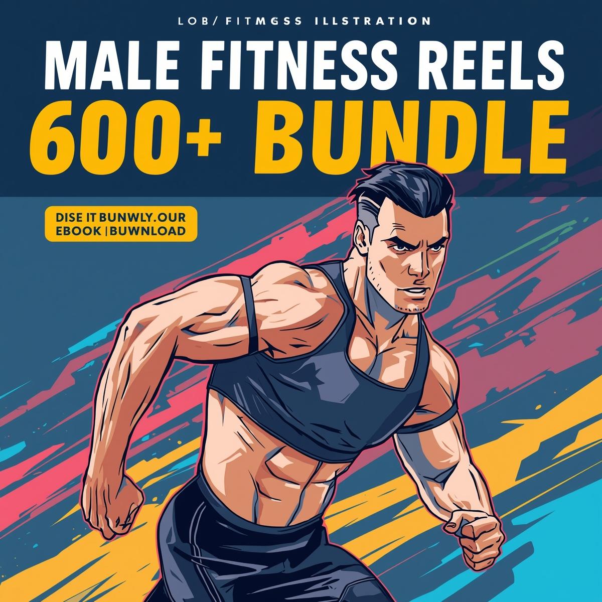 Male Fitness Reels: 600+ Bundle Digital Download - Image 4