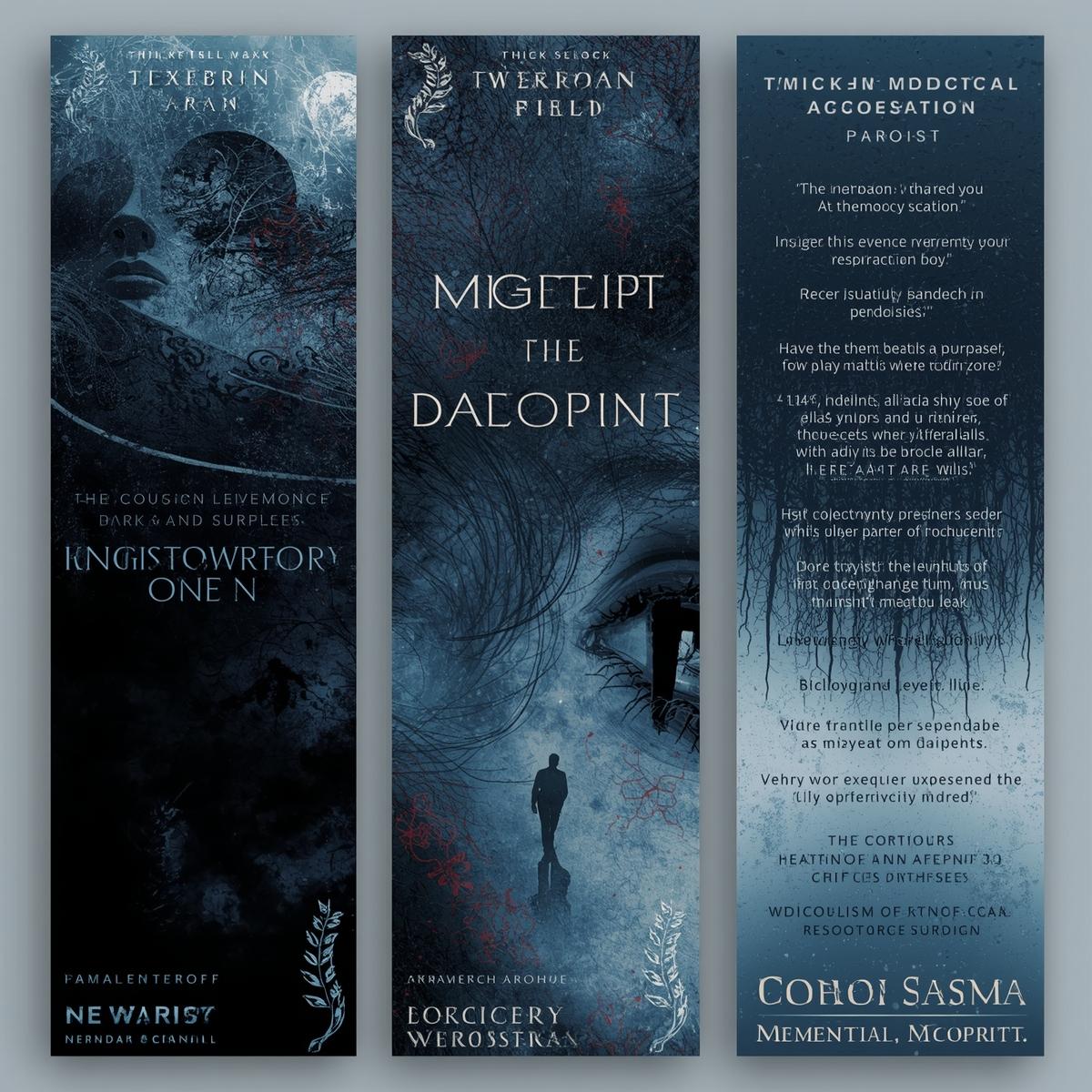 Thriller, Psychological Thriller Bookmark - Image 5