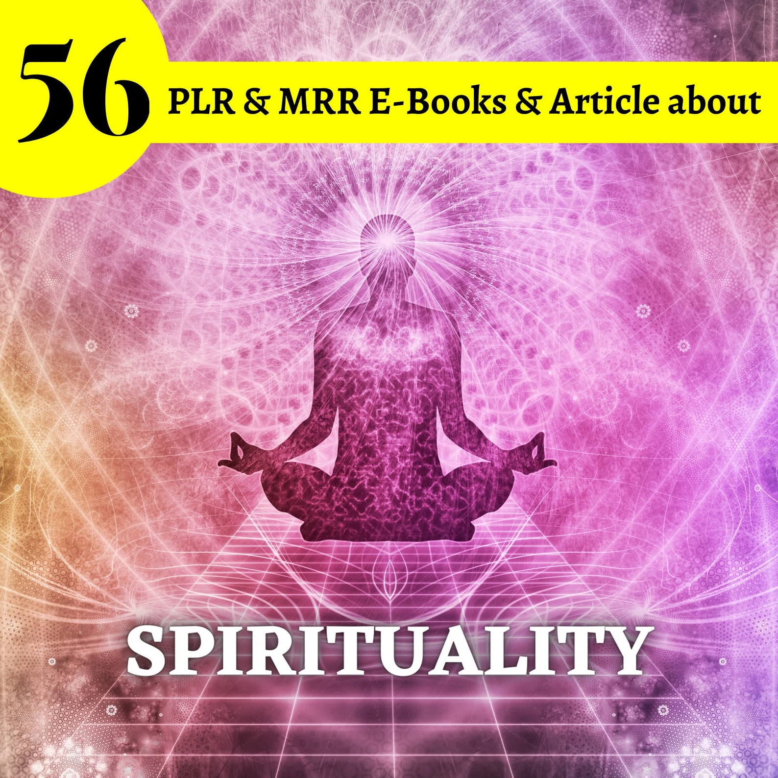 56 Spirituality PLR eBooks and articles | plr bundle resell rights | e book commercial use - Image 2