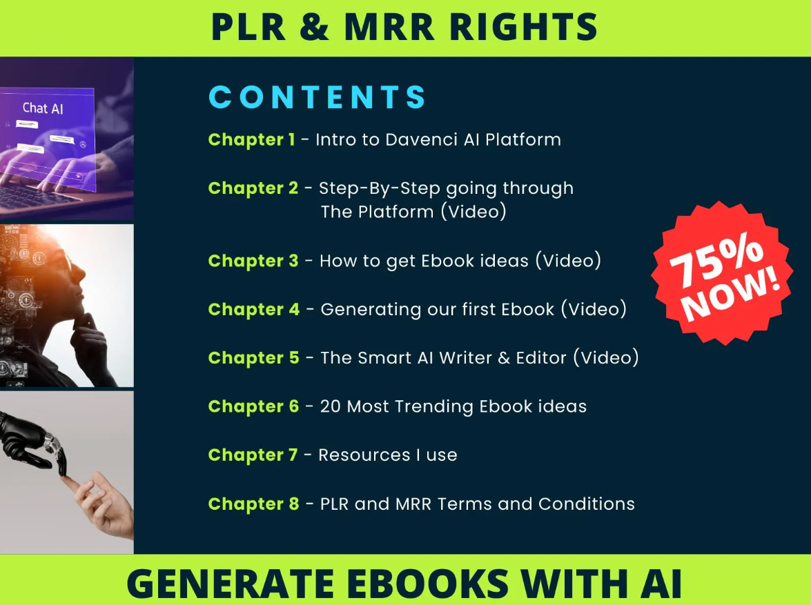 New Generate a complete eBook with AI, step-by-step Masterclass with videos - Image 4