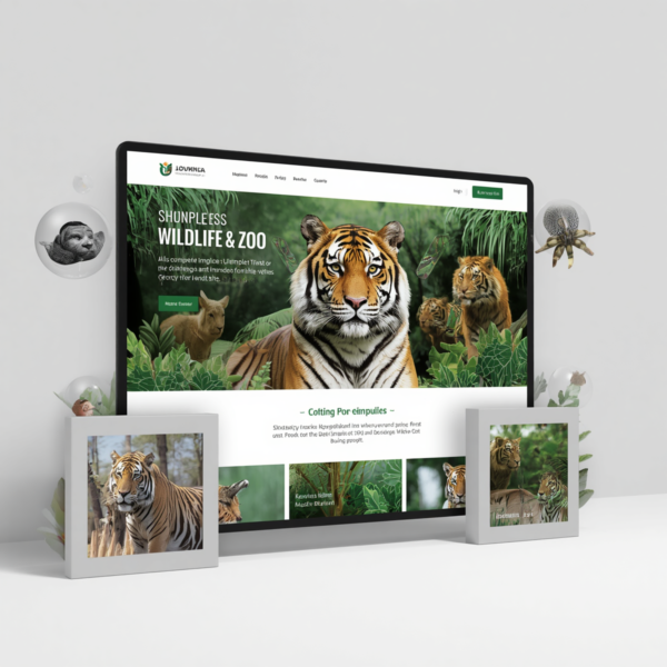 zoom Zoomie – Wildlife Zoo Joomla Template