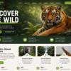 zoom Zoomie – Wildlife Zoo Joomla Template